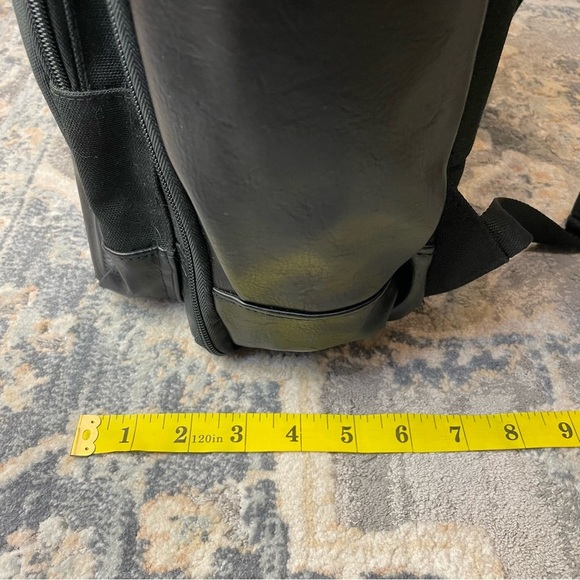 BEIS Sleek Black Travel Backpack - Picture 14 of 15